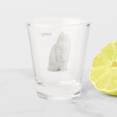 子猫 ショットグラス (裏面)