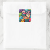 子猫 スクエアシール (バッグ)