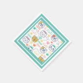 子猫 スタンダードカクテルナプキン (角)