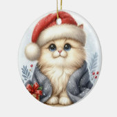 子猫 セラミックオーナメント (左)