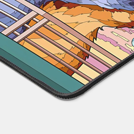 子猫 デスクマット (コーナー)