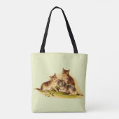 子猫 トートバッグ (裏面)