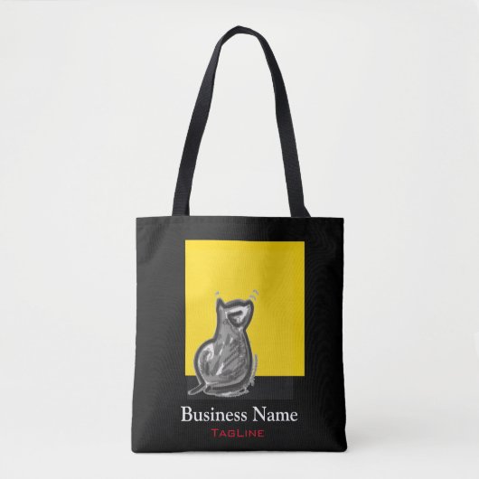 子猫 トートバッグ (正面)