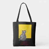 子猫 トートバッグ (裏面)