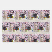 子猫！バイキングとパトンの誕生日 ラッピングペーパーシート (正面3)