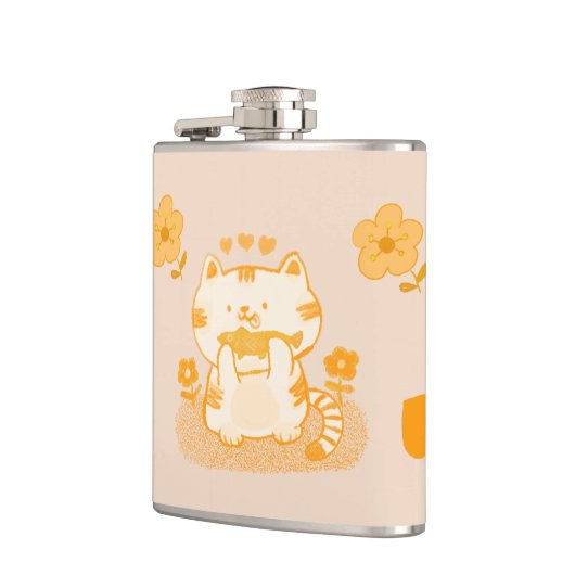 子猫 フラスク (左)