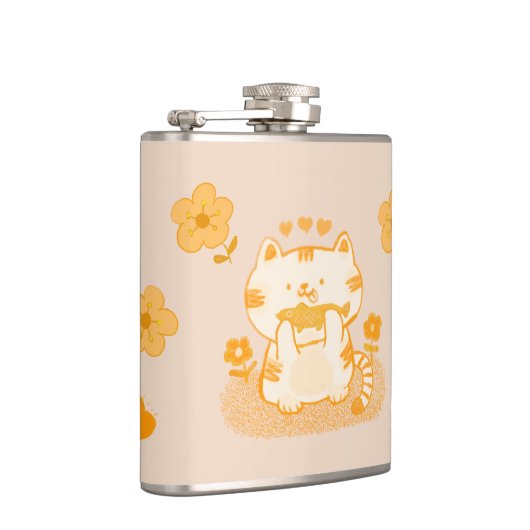 子猫 フラスク (右)