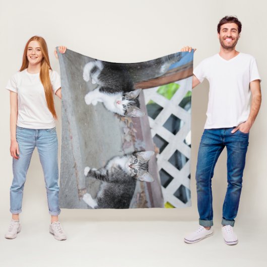 子猫 フリースブランケット (インサイチュ)