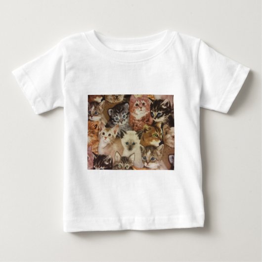 子猫 ベビーTシャツ (正面)