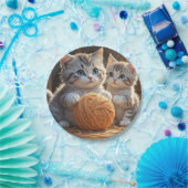 子猫 ペーパープレート (パーティー)