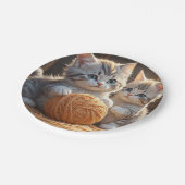 子猫 ペーパープレート (アングル)