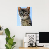 子猫 ポスター (ホームオフィス)