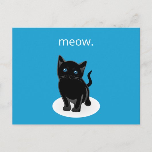 子猫 ポストカード (正面)