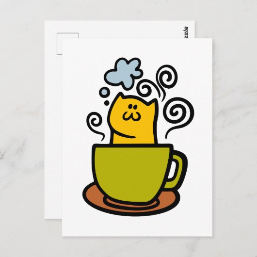 子猫 ポストカード (正面/裏面)