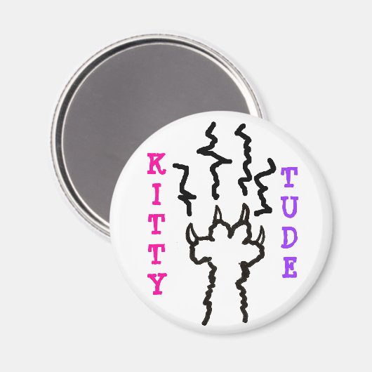 子猫 マグネット (正面/裏面)