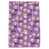 子猫 ミディアムペーパーバッグ (裏面)