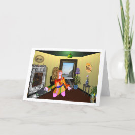 子猫&ミーリーマリーのクリエイティブデザインカード シーズンカード