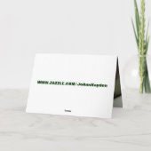 子猫、メリークリスマスマイフレンドカード シーズンカード (裏面)