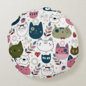 子猫 ラウンドクッション (裏面)