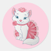 子猫 ラウンドシール (正面)