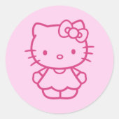 子猫 ラウンドシール (正面)