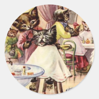 子猫 ラウンドシール