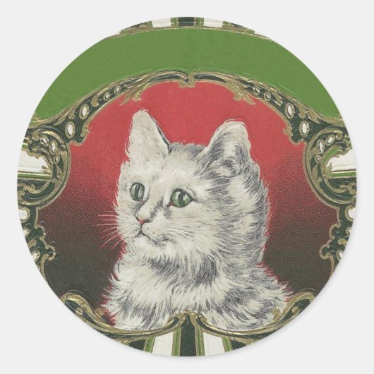 子猫 ラウンドシール (正面)