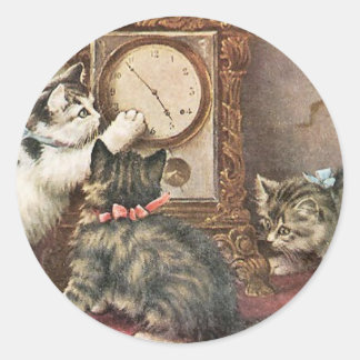 子猫 ラウンドシール