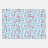 子猫 ラッピングペーパーシート (正面3)