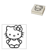 子猫 ラバースタンプ (押印)