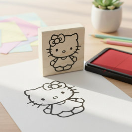 子猫 ラバースタンプ