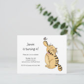 子猫·子猫·蝶 招待状 (スタンド正面)