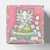 子猫,孵化雛のイースター卵,キャンディの好意ボックス フェイバーボックス (上部)