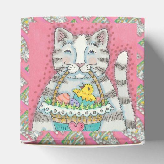 子猫,孵化雛のイースター卵,キャンディの好意ボックス フェイバーボックス (上部)