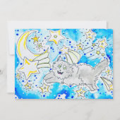 子猫 招待状 (正面)
