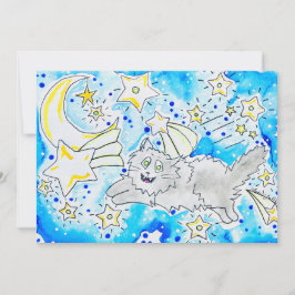子猫 招待状