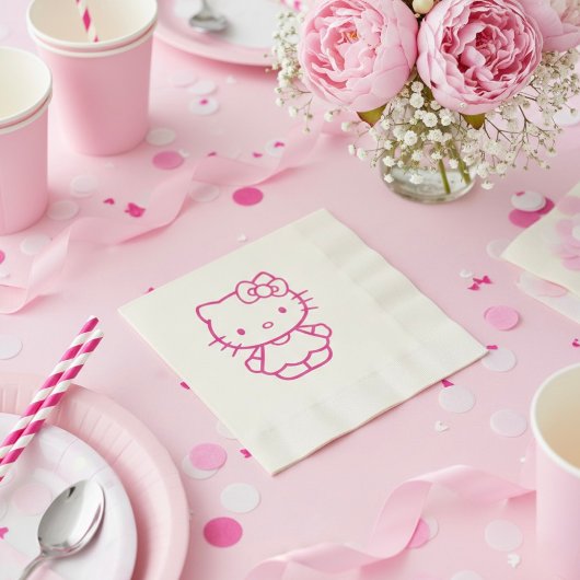 子猫 縁ありランチョンナプキン
