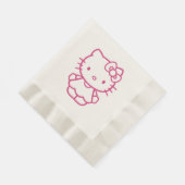 子猫 縁ありランチョンナプキン (角)
