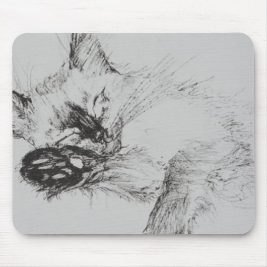 子猫「Baby マウスパッド (正面)