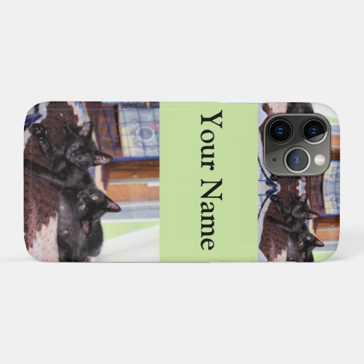 子猫 Case-Mate iPhoneケース (裏面(横))