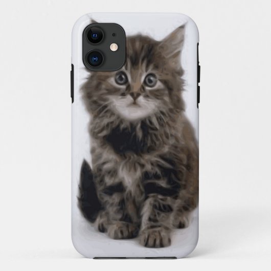 子猫 Case-Mate iPhoneケース (裏面)