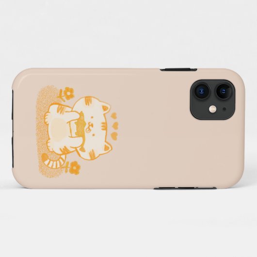 子猫 Case-Mate iPhoneケース (裏面(横))