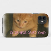 子猫「CUENESS OVERLOAD」 iPhone 5ケース Case-Mate iPhoneケース (裏面(横))