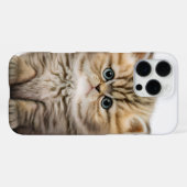 子猫 iPhoneケース (裏面横)