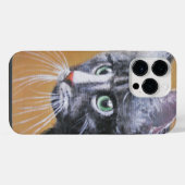 子猫 iPhoneケース (裏面横)
