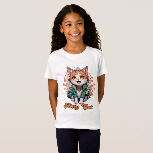 子猫 Tシャツ (正面フル)