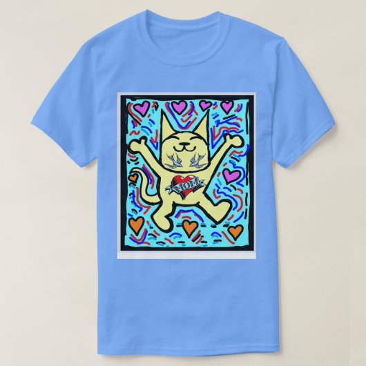 子猫 Tシャツ (デザイン正面)