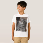 子猫 Tシャツ (正面フル)