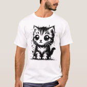 子猫 Tシャツ (正面)