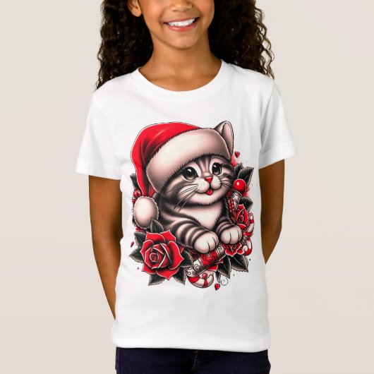 子猫 Tシャツ (正面)